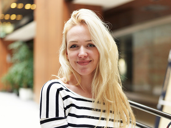 business woman portrait at office