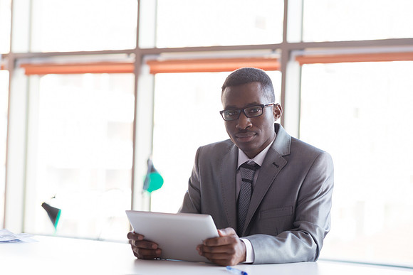 African American businessman